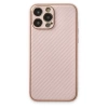 Newface iPhone 13 Pro Max Kılıf Coco Karbon Silikon