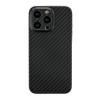 Newface iPhone 13 Pro Max Kılıf Karbon PP Silikon