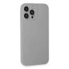Newface iPhone 13 Pro Max Kılıf Nano içi Kadife Silikon