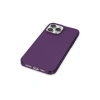 iPhone 13 Pro Max Kılıf Pc Sert Şeffaf Kapak - Mor
