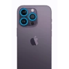 Newface iPhone 13 Pro Max Neon Fosforlu Kamera Lens - Mavi