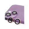 Newface iPhone 13 Raze Metal Kamera Lens - Pembe