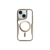 Newface iPhone 14 Kılıf Boyi Magsafe Silikon Kapak - Kahverengi