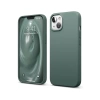 Newface iPhone 14 Kılıf First Silikon - Koyu Yeşil