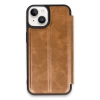 Newface iPhone 14 Kılıf Flip Cover - Taba