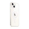 Newface iPhone 14 Kılıf Magneticsafe Şeffaf Silikon - Şeffaf
