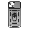Newface iPhone 14 Kılıf Pars Lens Yüzüklü Silikon