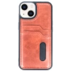 Newface iPhone 14 Kılıf Sara Kartvizitli Deri Kılıf