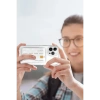 Newface iPhone 14 Plus Kılıf Kart Şeffaf Silikon - Şeffaf