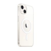 Newface iPhone 14 Plus Kılıf Magneticsafe Şeffaf Silikon - Şeffaf
