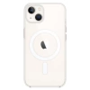 Newface iPhone 14 Plus Kılıf Magneticsafe Şeffaf Silikon - Şeffaf
