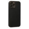 Newface iPhone 14 Pro Kılıf Coco Deri Silikon Kapak - Siyah