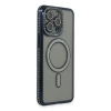 Newface iPhone 14 Pro Kılıf Joke Simli Magneticsafe Kılıf - Lacivert