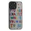 Newface iPhone 14 Pro Kılıf Mirror Desenli Kapak
