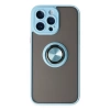 Newface iPhone 14 Pro Kılıf Montreal Yüzüklü Silikon Kapak