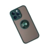 Newface iPhone 14 Pro Kılıf Montreal Yüzüklü Silikon Kapak