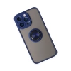 Newface iPhone 14 Pro Kılıf Montreal Yüzüklü Silikon Kapak