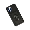 Newface iPhone 14 Pro Kılıf Pars Lens Yüzüklü Silikon