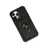 Newface iPhone 14 Pro Kılıf Pars Lens Yüzüklü Silikon