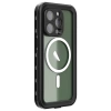 Newface iPhone 14 Pro Kılıf Red Pepper Magneticsafe Su Geçirmez Kılıf - Siyah-Gri