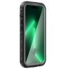 Newface iPhone 14 Pro Kılıf Red Pepper Magneticsafe Su Geçirmez Kılıf - Siyah-Gri