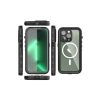 Newface iPhone 14 Pro Kılıf Red Pepper Magneticsafe Su Geçirmez Kılıf - Siyah-Gri