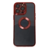 Newface iPhone 14 Pro Kılıf Slot Silikon - Kırmızı