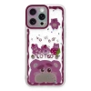 Newface iPhone 14 Pro Kılıf Sweet Desenli Silikon Kapak