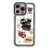 Newface iPhone 14 Pro Kılıf Sweet Desenli Silikon Kapak - Sarı
