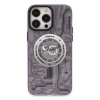 Newface iPhone 14 Pro Max Kılıf Apollo Magneticsafe Desenli Kapak - Apollo Mor - 5