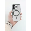 Newface iPhone 14 Pro Max Kılıf Boyi Magsafe Silikon Kapak - Yeşil