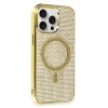 Newface iPhone 14 Pro Max Kılıf Diamond Magsafe Kapak