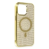 Newface iPhone 14 Pro Max Kılıf Diamond Magsafe Kapak