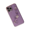Newface iPhone 14 Pro Max Kılıf Esila Silikon - Mor