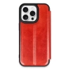 Newface iPhone 14 Pro Max Kılıf Flip Cover - Kırmızı