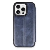 Newface iPhone 14 Pro Max Kılıf Flip Cover - Lacivert