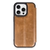 Newface iPhone 14 Pro Max Kılıf Flip Cover - Taba