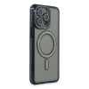 Newface iPhone 14 Pro Max Kılıf Joke Simli Magneticsafe Kılıf - Lacivert