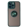 Newface iPhone 14 Pro Max Kılıf Montreal Yüzüklü Silikon Kapak