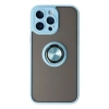 Newface iPhone 14 Pro Max Kılıf Montreal Yüzüklü Silikon Kapak