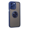Newface iPhone 14 Pro Max Kılıf Montreal Yüzüklü Silikon Kapak