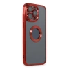Newface iPhone 14 Pro Max Kılıf Slot Silikon - Kırmızı