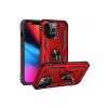 Newface iPhone 14 Pro Max Kılıf Sofya Yüzüklü Silikon Kapak