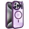 Newface iPhone 14 Pro Max Kılıf Teleskop Lens Magsafe Silikon Kapak