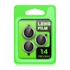 Newface iPhone 14 Pro Max Raze Metal Kamera Lens - Siyah