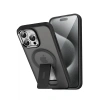 Newface iPhone 14 Pro Max Tork Magsafe Standlı Kapak - Siyah