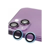 Newface iPhone 14 Raze Metal Kamera Lens - Mavi