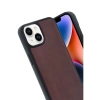 Newface iPhone 15 Kılıf Aras Deri Kapak