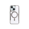 Newface iPhone 15 Kılıf Boyi Magsafe Silikon Kapak - Titan Gri