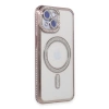 Newface iPhone 15 Kılıf Joke Simli Magneticsafe Kılıf